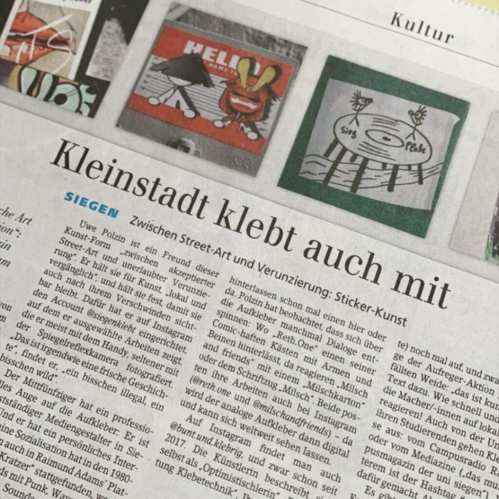 Sticker Art in Germany