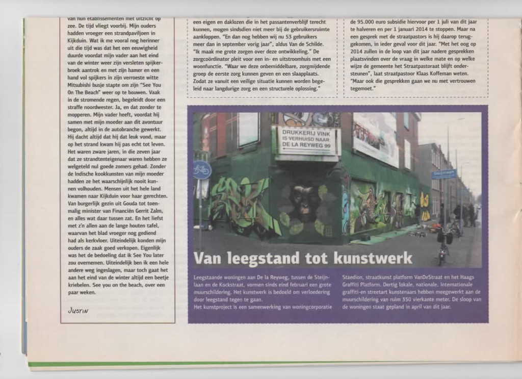 Van leegstand tot kunstwerk