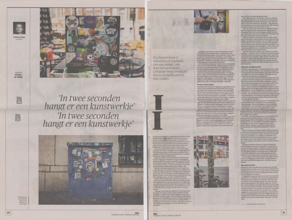 Sticker Art in the City